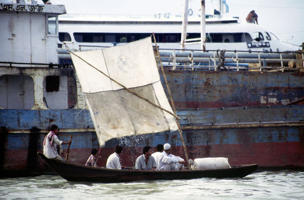 River transport. Dhaka. Bangladesh.