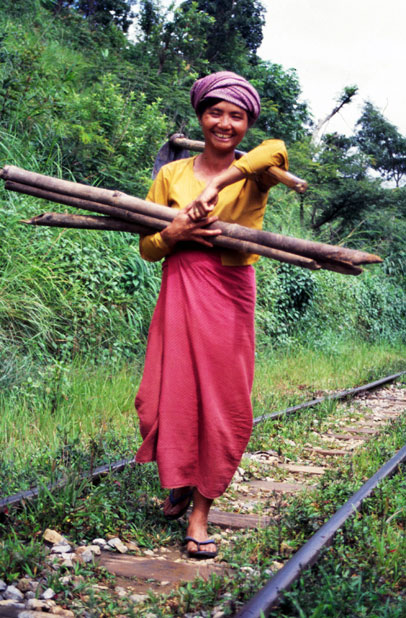 Area around Kalaw village. Myanmar (Burma).