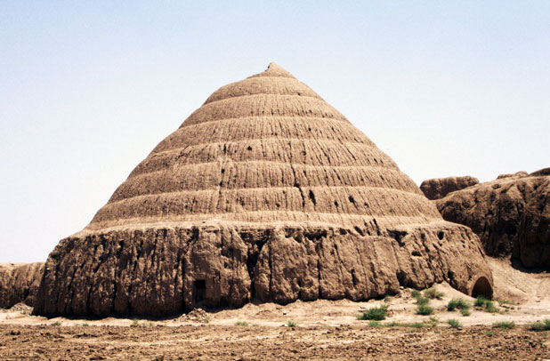 Desert town of Kashan. Iran.