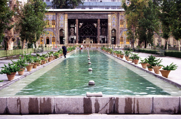 Golestan palace complex. Tehran. Iran.