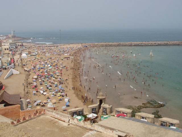 Rabat town. Morocco.