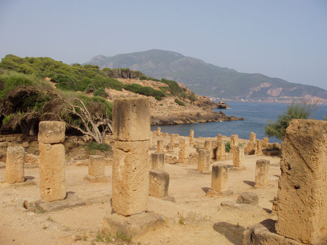 Tipaza town. Algeria.