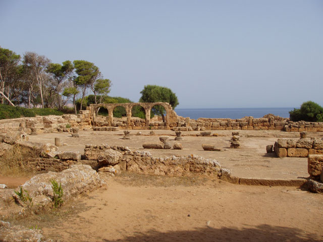 Tipaza town. Algeria.