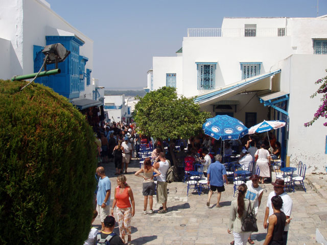 Tunis town. Tunisia .