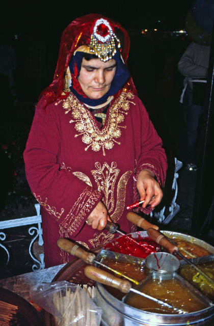Rammadan Night Market at Sultanahmet, Istanbul. Turkey.