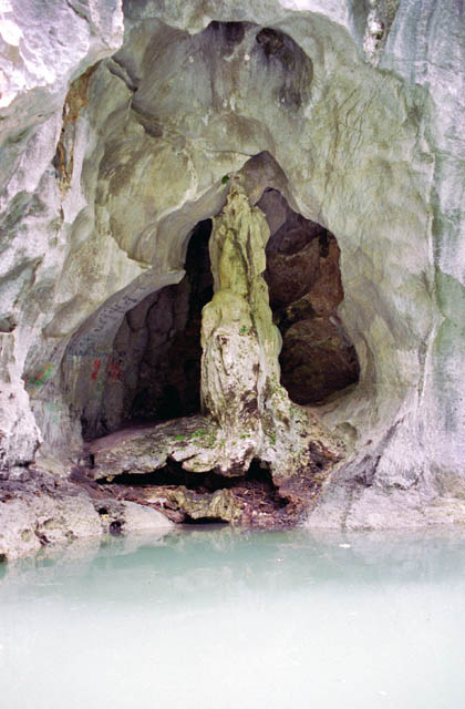 Rock at Halong Bay. Vietnam.