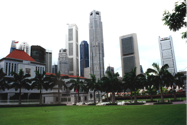 Around parliment. Singapore.