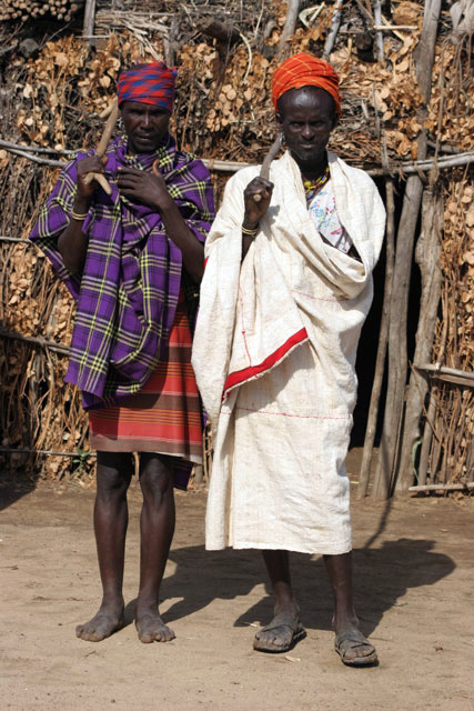 Arbore men. South,  Ethiopia.