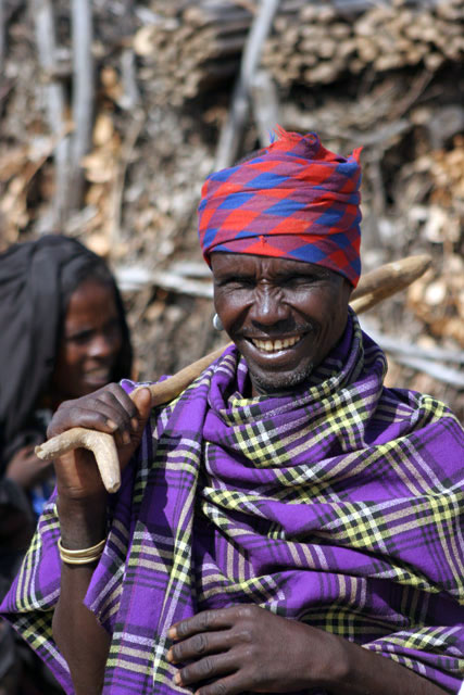 Arbore man. South,  Ethiopia.