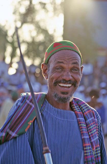 Whirling dervishes. Hamed-an Nil Mosque, Khartoum (Omdurman). Sudan.