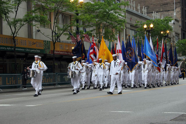Memorial Day Parade, Chicago. United States of America.