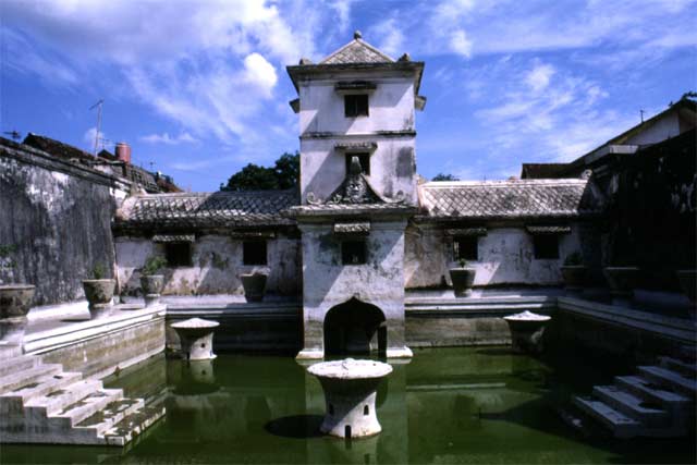 Water castle Taman Sari in Yogyakarta. Java,  Indonesia.