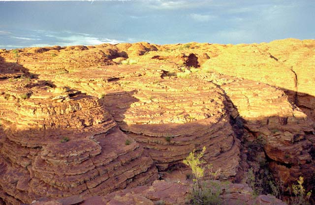 Area called Kings Canyon (Watarrka National Park). Australia.
