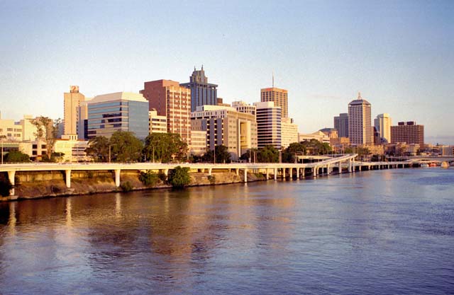 Modern Brisbane. Australia.