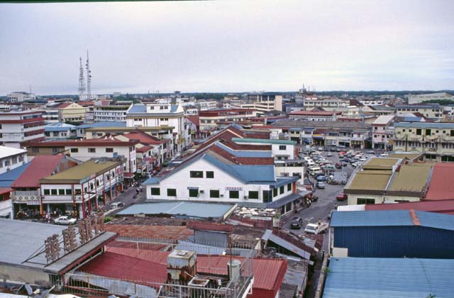 Sibu town. Sarawak,  Malaysia.