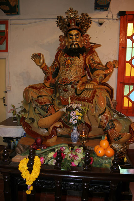 Po Lin Buddhist monastery. Place where Tian Tan Buddha statue is found. Hong Kong.