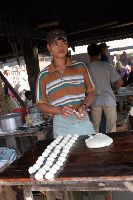 Inle Lake market. Myanmar (Burma).