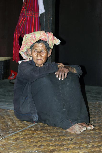 Woman from Pa-O hill tribe. Villages around Inle Lake. Myanmar (Burma).