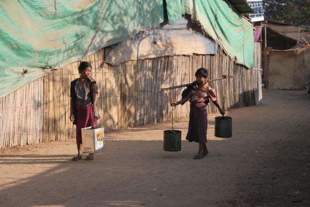 Market, Old Bagan. Myanmar (Burma).