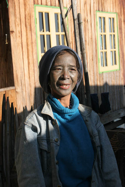 Woman from Dai Chin tribe, Mindat village, Chin State. Myanmar (Burma).