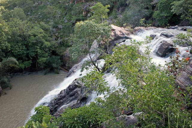 Waterfall near Natitingou town. Benin.