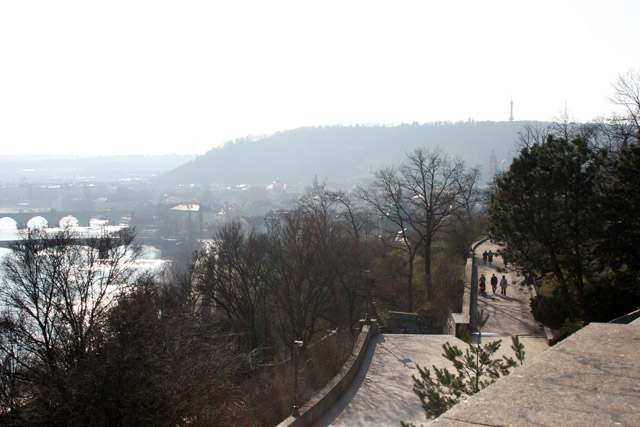 Panoramic view from Letna, Praha. Czech Republic.
