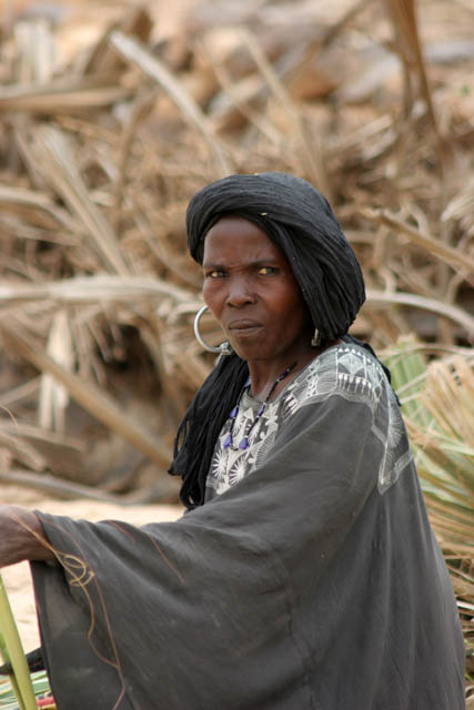 Tuareg woman from Air Mountain. Niger.
