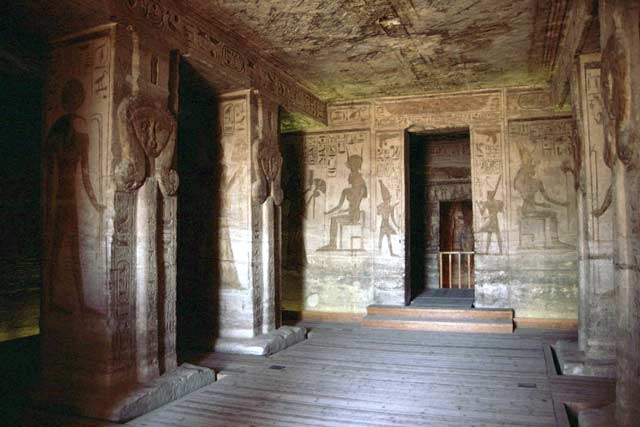Temple of Abu Simbel. Egypt.