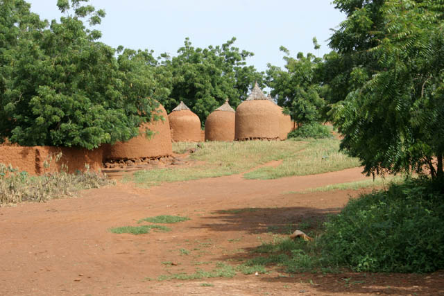 Villages between cities Niamey and Agadez. Niger.