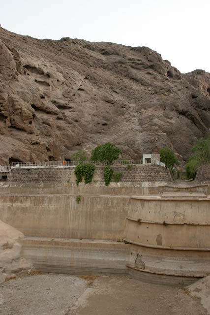 Aden tanks are from the 1st cestury. They belong among the greatest feats of enginnering in Yemen. They are water reservoir. Aden city. Yemen.