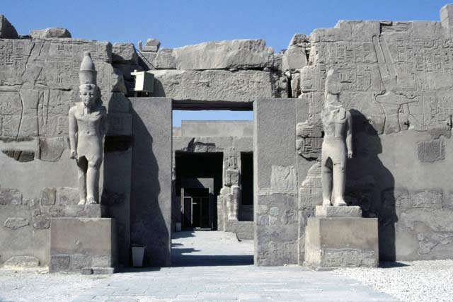 Temples of Karnak in Luxor. Egypt.