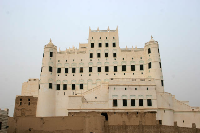Sulatan palace at Sayun town. Yemen.