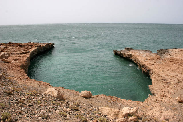 North coast of Socotra (Suqutra) island at Dihamri Marine Protected Area. Yemen.