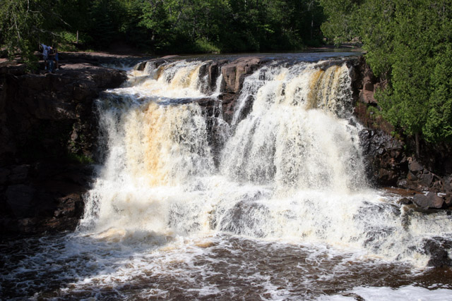 Goosberry Falls, North Shore, Minnesota. United States of America.