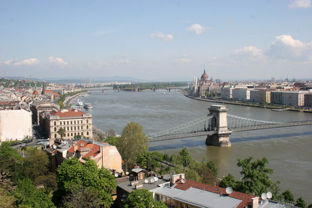 Buda Hill lookout, Budapest. Hungary.