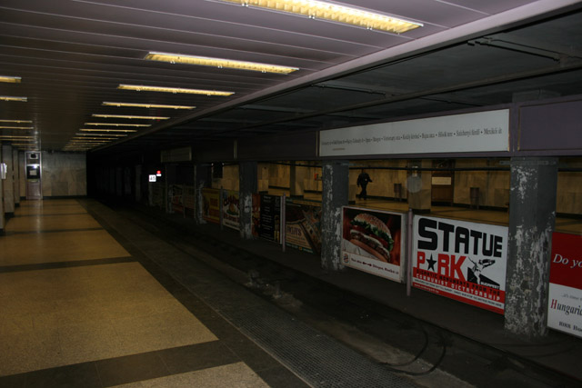 Metro, Budapest. Hungary.