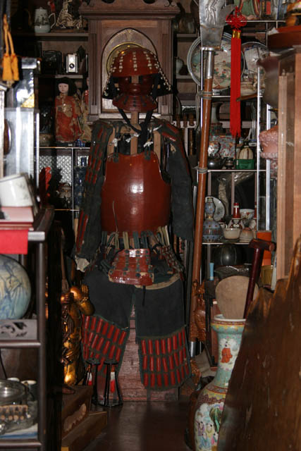 Samurai armour, Kyoto. Japan.