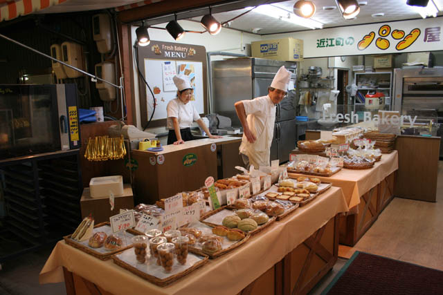 Omicho market, Kanazawa town. Japan.