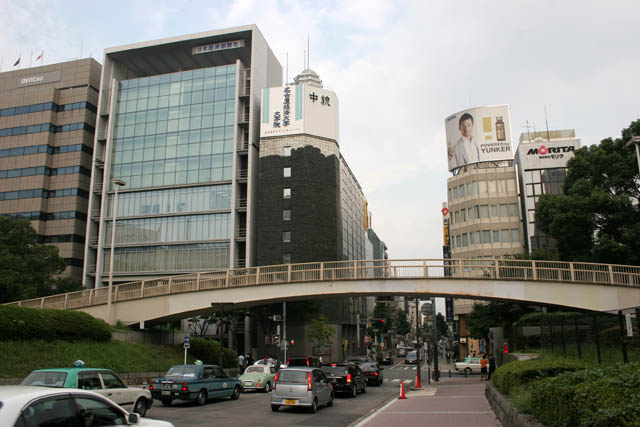 Downtown of Nagoya city. Japan.
