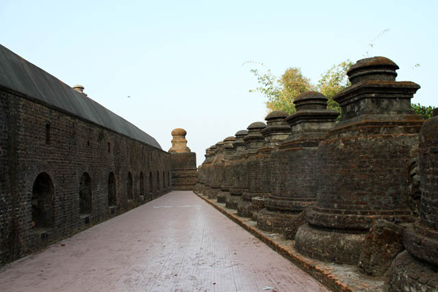 Shittaung temple, Mrauk U. Myanmar (Burma).