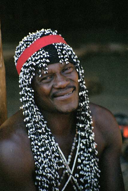 Zulu village. South Africa.