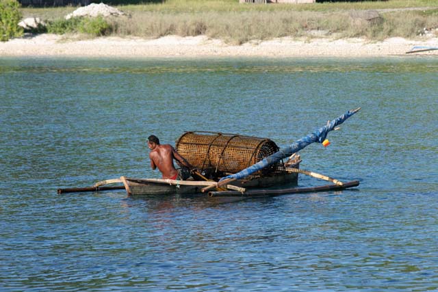 Fisherman. Alor. Nusa Tenggara,  Indonesia.