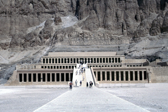 Temples of Hatshepsut near Luxor. Egypt.