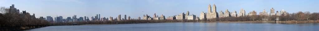 Manhattan from Central parku.