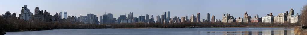 Manhattan from Central parku.
